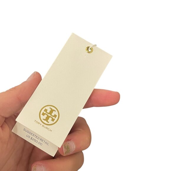 Tory Burch Womens Sleeveless Bow Blouse Top Shirt Sz 4 Navy Blue NWT $250 - Picture 6 of 15